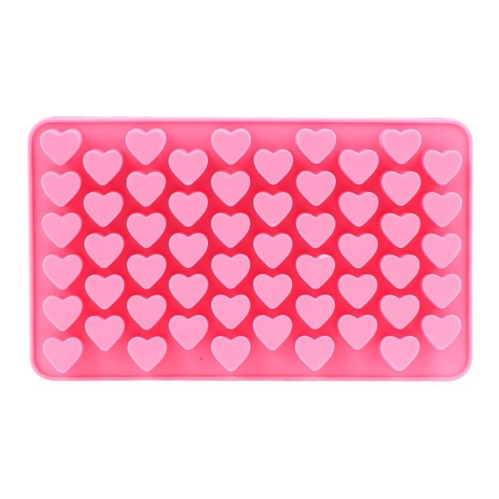 Heart Shape Silicone Chocolate Pudding Mini Cake Mould Ice Tray Mold