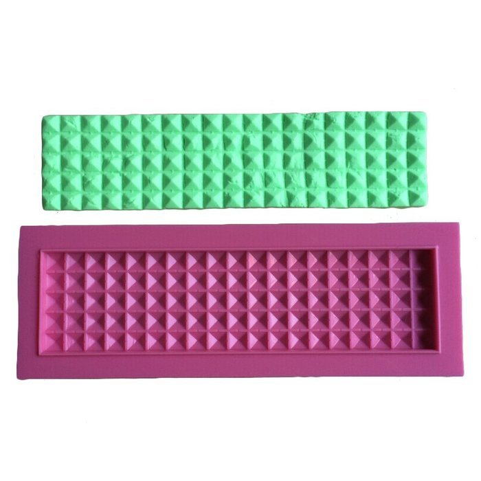 Anyana Silicone Wedding Cake Border Mold Cupcake Decorating Fondant Tools Egypt Pyramid +10 Free Cupcake Tulip...