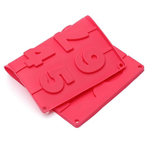 "DIY Numbers Lollipop Mold Chocolate Cake Silicone Fondant Mould" shopping N7