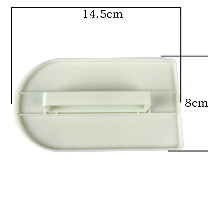 DUFUSTORE Cake Smoother Decorating Polisher Icing Fondant Cake SugarCraft