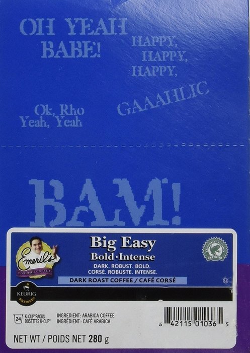Emeril's K-cups, Big Easy Bold, 24 Count Box (Pack of 2) N2
