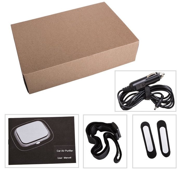 Milool Car and Home Air Purifier,Ionizer&Ozone Generator.Eliminates Odors,Smoke,Dust and Bacteria.Purifier,Ionizer...