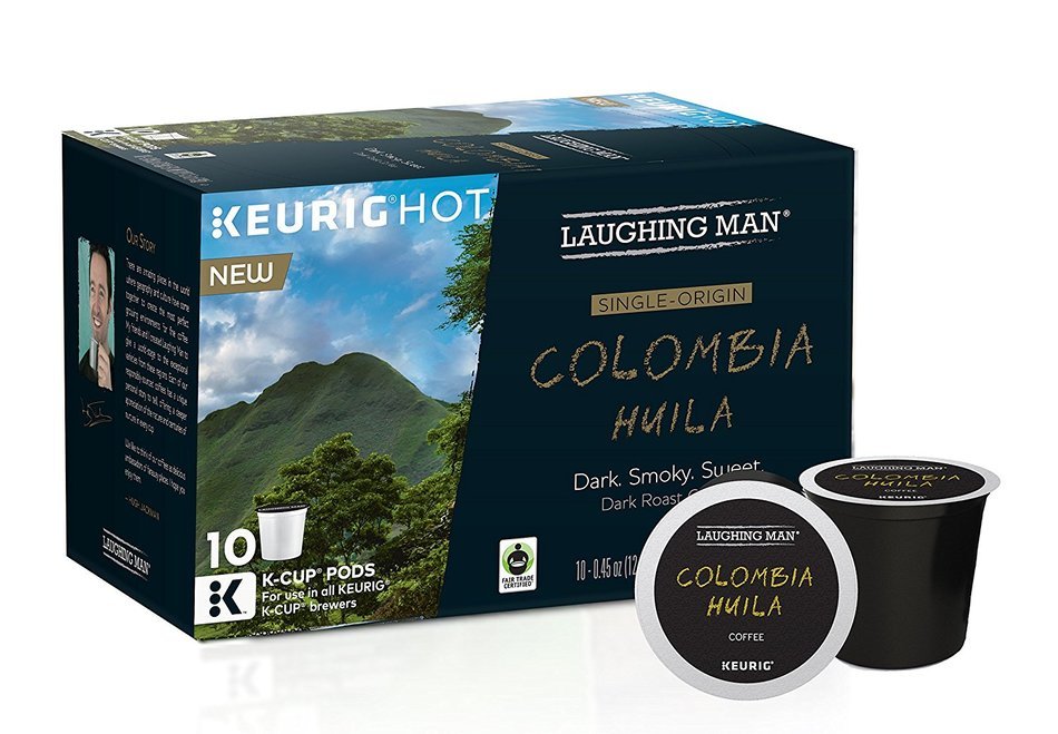 Laughing Man Colombia Huila, 0.45 Ounce (10 Count)