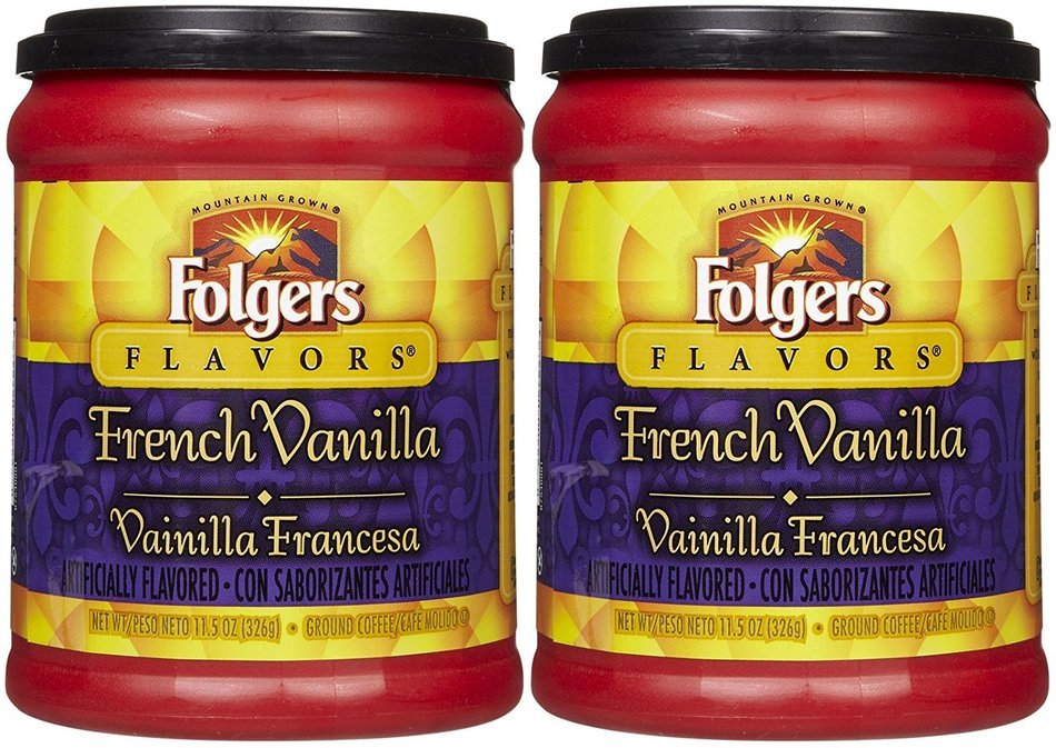Folgers French Vanilla Coffee - 11.5 oz - 2 pk N2