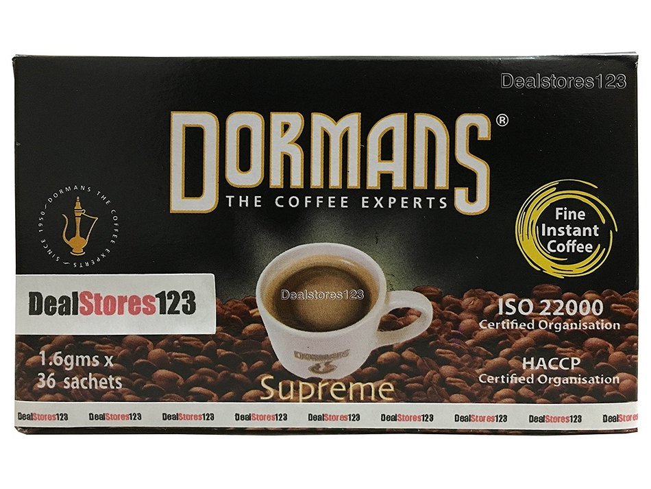 Dealstores123 (Coffee | Instant - Dormans - Kenya, 36 Sachets) Supreme | Sold only by Dealstores123 N6