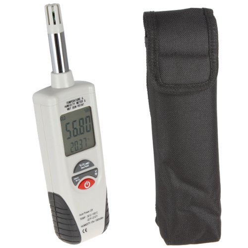 OriGlam&reg; Multi-function Digital Humidity & Temperature Meter, Thermometer & Hygrometer with Wet Bulb / Dew Point N2