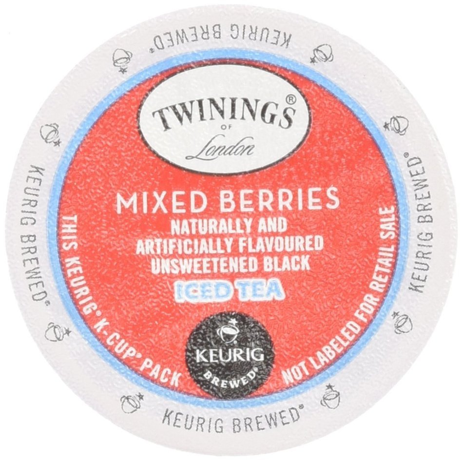 Twinings Mixed Berries Iced Tea Keurig K-Cups, 24 Count N7