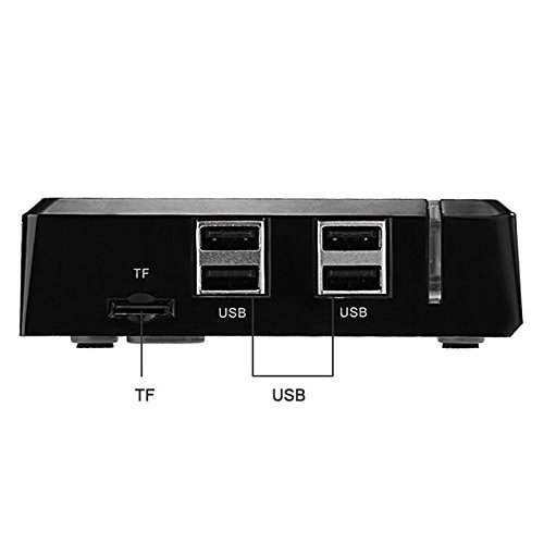 K1 PLUS Amlogic S905 4K KODI TV Box Android 5.1 1G/8G 2.4G WIFI LAN HDMI 3D DLNA AirPlay Miracast Netflix TV Receiver N4