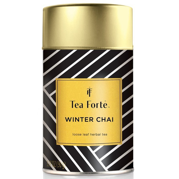 Tea Fort&eacute; WINTER CHAI Limited Edition Loose Leaf Herbal Tea, 3.17oz Tea Tin