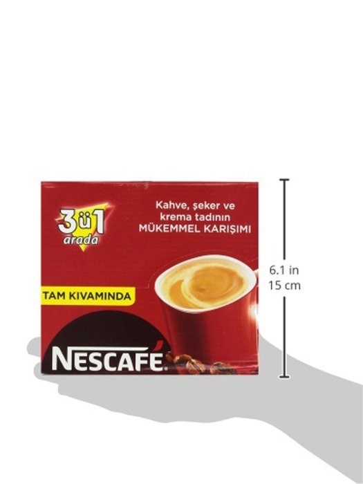 Nescafe 3 in 1 Regular Instant Coffee 48 Sticks