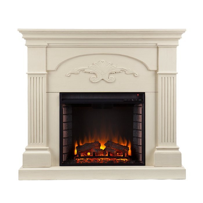 Sicilian Harvest Electric Fireplace - Ivory