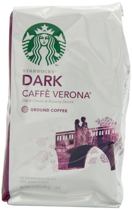 Starbucks Caffe Verona Ground Coffee, 2-Pound N4