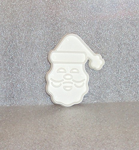 Tupperware Cookie Cutter Christmas Santa Claus St Nicholas White N2