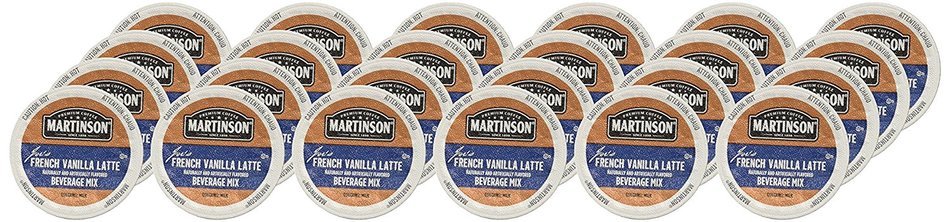 Martinson Latte, French Vanilla, 24 Single Serve RealCups N6