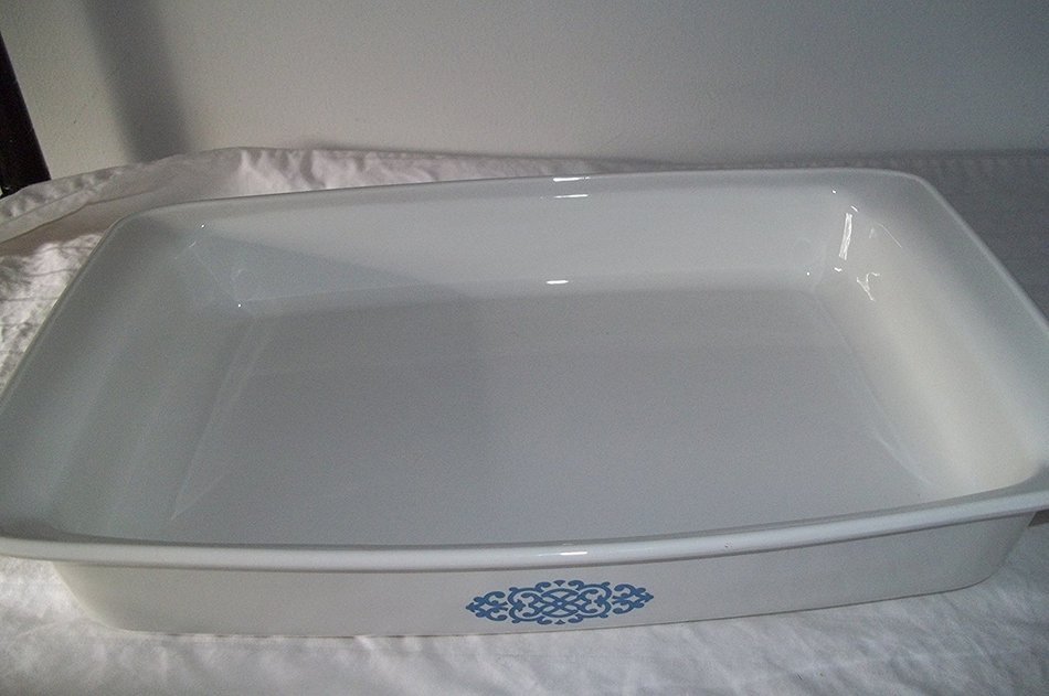 Blue Medallion by Corning Ware P-332