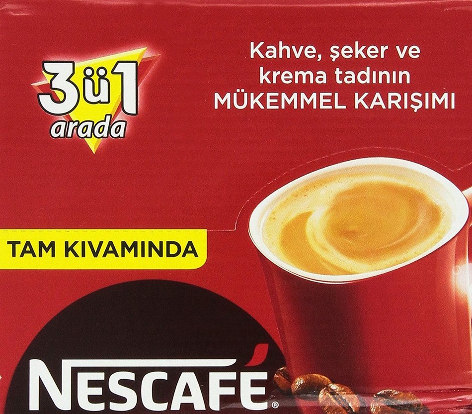 Nescafe 3 in 1 Regular Instant Coffee 48 Sticks N3