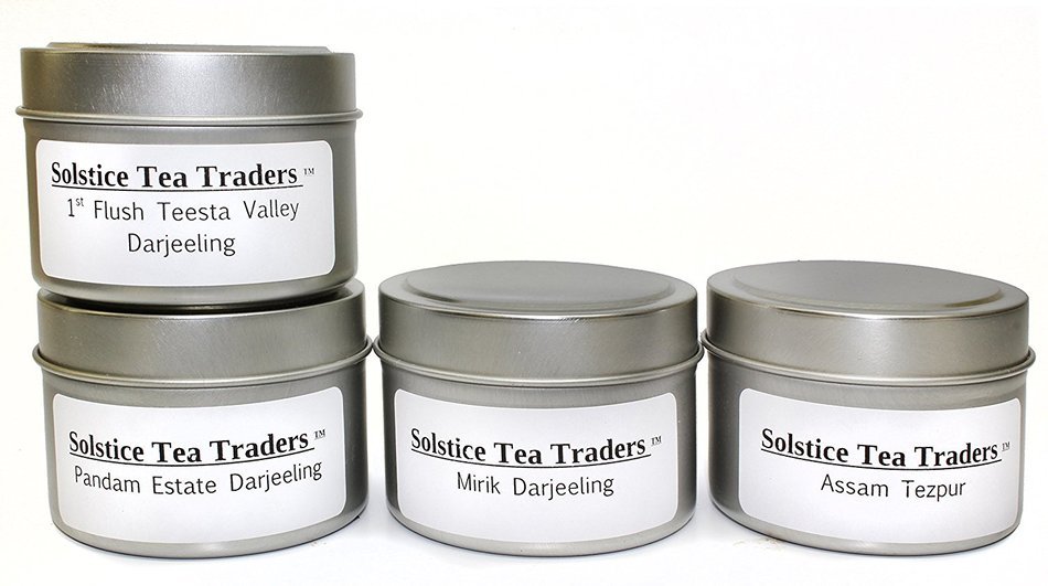 Assam and Darjeeling Loose Leaf Black Tea Sampler, Features 4 Types of India's Highest Grade Black Teas, First... N6
