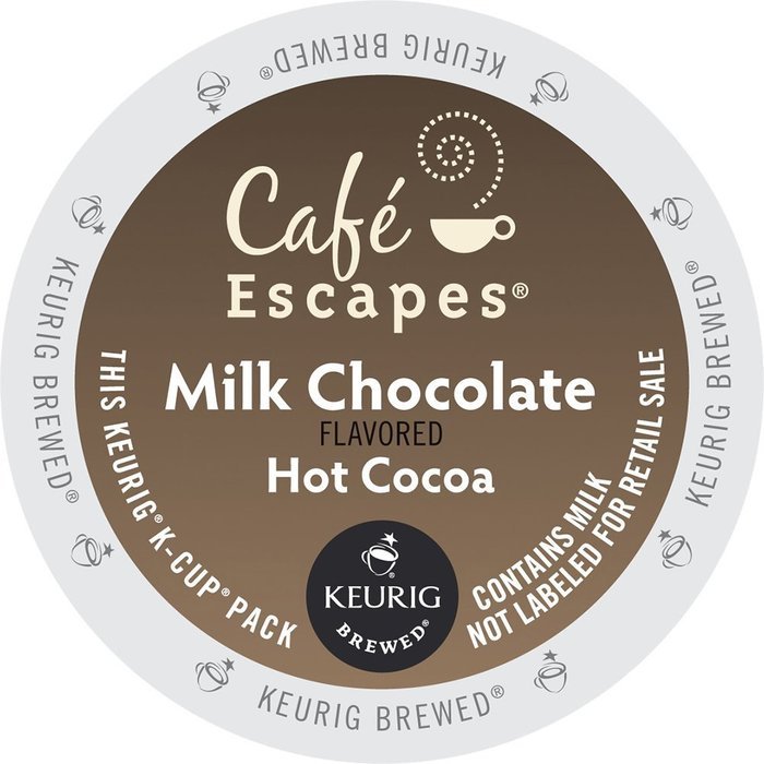 Caf&eacute; Escapes Chai Latte, K-Cup Portion Count for Keurig Brewers, 24-Count N30