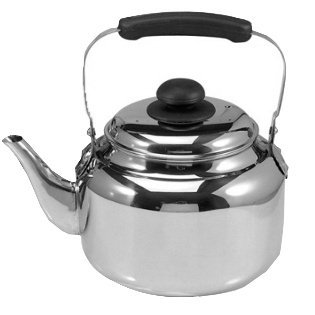 Danesco 6 Quart Stainless Steel Country Tea Kettle