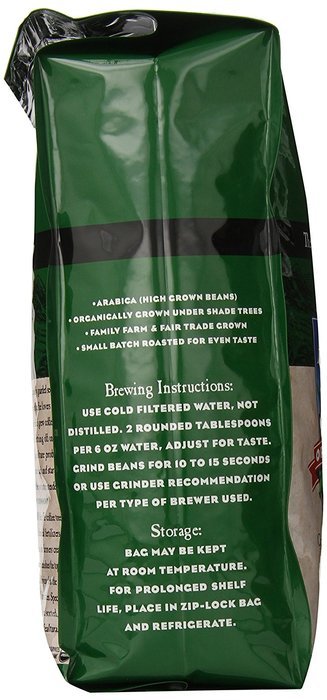 Cafe Altura Whole Bean Organic Coffee, Sumatran Dark Roast, 2 Pound N3