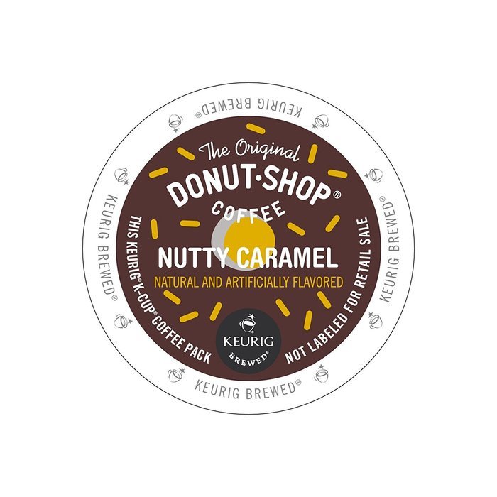The Original Donut Shop Coffee Nutty Caramel 12 Count K-Cups N3
