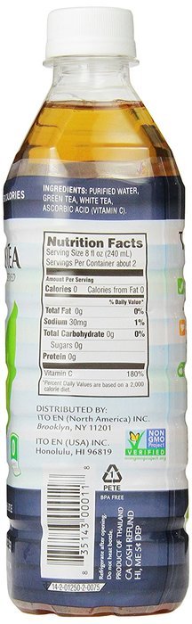 Teas' Tea Unsweetened Jasmine Green Tea, 16.9 Ounce (Pack of 12) N13