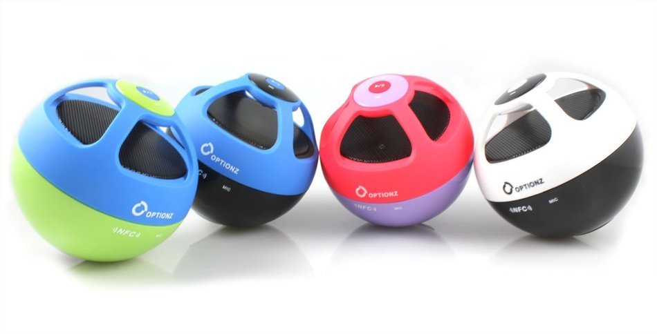 Optionz Bluetooth Speaker Rechargeable Wireless with Built-in Hands free Speakerphone and Microphone N3