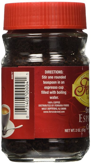 FERRARA ESPRESSO INSTNT, 2 OZ N3
