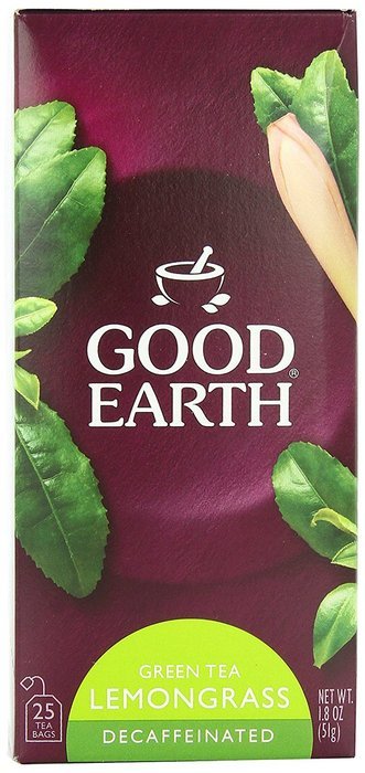 Good Earth Citrus Kiss Decaffeinated Green Tea, 18 Count Tea Bags (Pack of 6) N3