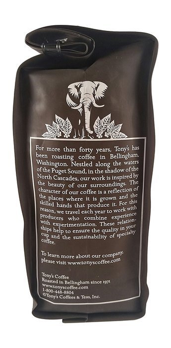 Buttery Caramel Flavored Coffee - Cafe Carmelita Medium Roast by Tonys Coffee - 12 oz. - Organic and Fair Trade...