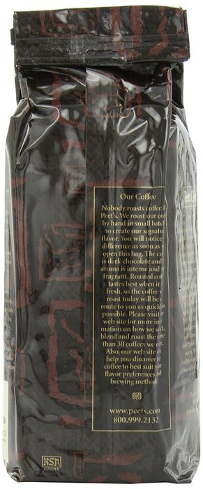 Peet's Coffee & Tea Major Dickason's Blend Grind Coffee, 16-Ounce Bags (Pack of 2) N2