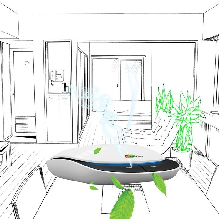 Build Excellent Solar Energy Car Air Purifier/Cleaner,Negative Ion Oxygen Bar Aromatherapy Aroma Diffuser N8