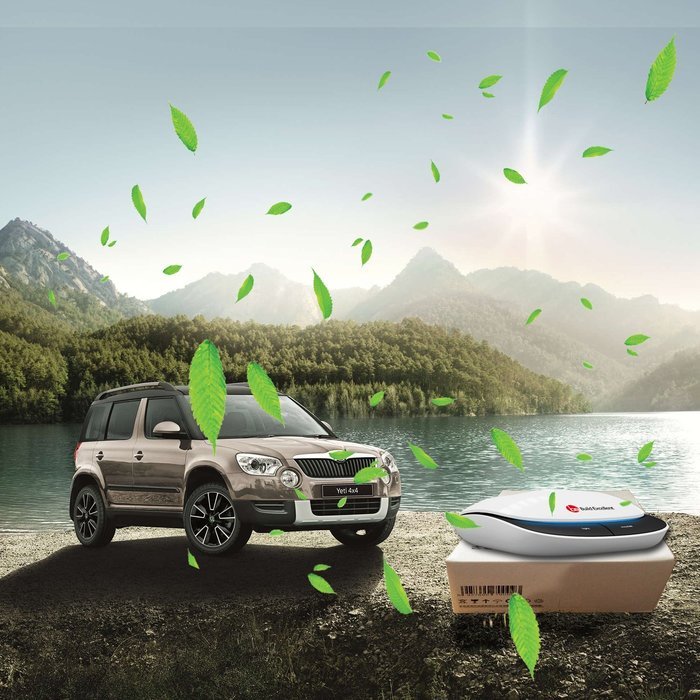 Build Excellent Solar Energy Car Air Purifier/Cleaner,Negative Ion Oxygen Bar Aromatherapy Aroma Diffuser N9