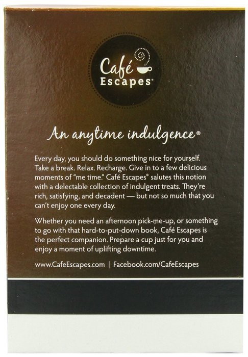 Caf&eacute; Escapes Chai Latte, K-Cup Portion Count for Keurig Brewers, 24-Count N42