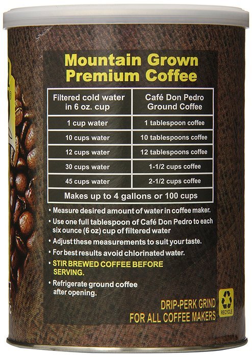 Caf&eacute; Don Pedro American Roast, 11.5 Ounce N3