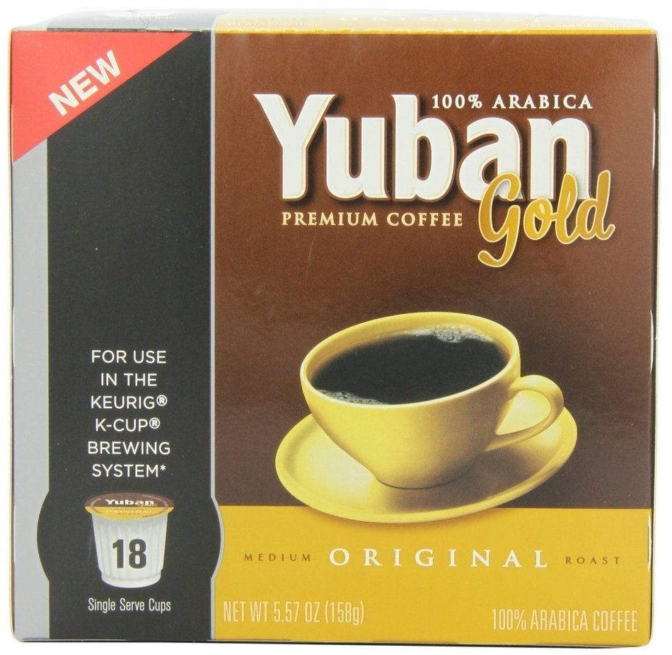 Yuban Gold Original Coffee Pods 18 Count (Pack of 2)