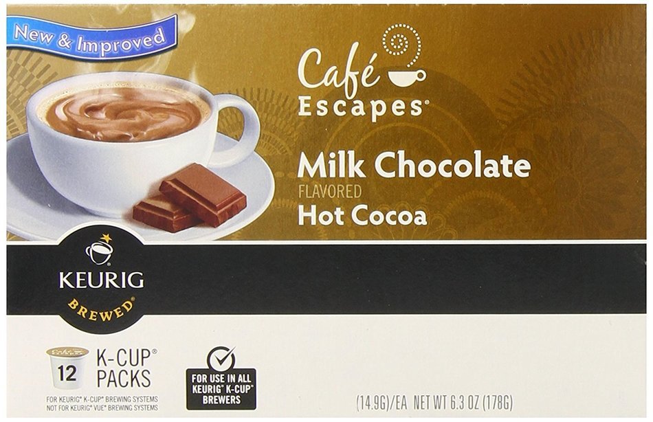 Caf&eacute; Escapes Chai Latte, K-Cup Portion Count for Keurig Brewers, 24-Count N48