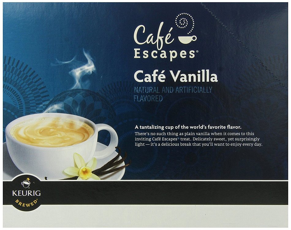 Caf&eacute; Escapes Chai Latte, K-Cup Portion Count for Keurig Brewers, 24-Count N50