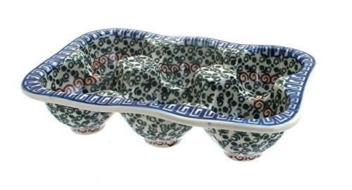 Polish Pottery Athena Egg Tray (6-Count)