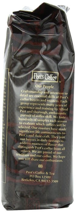 Peet's Coffee & Tea Major Dickason's Blend Grind Coffee, 16-Ounce Bags (Pack of 2) N5