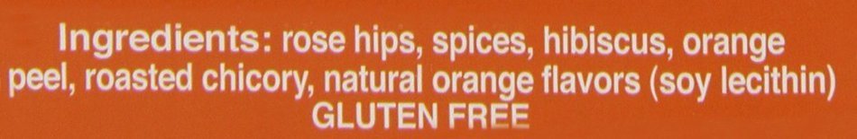 Bigelow Orange & Spice Herbal Tea, 20-Count Boxes (Pack of 6)