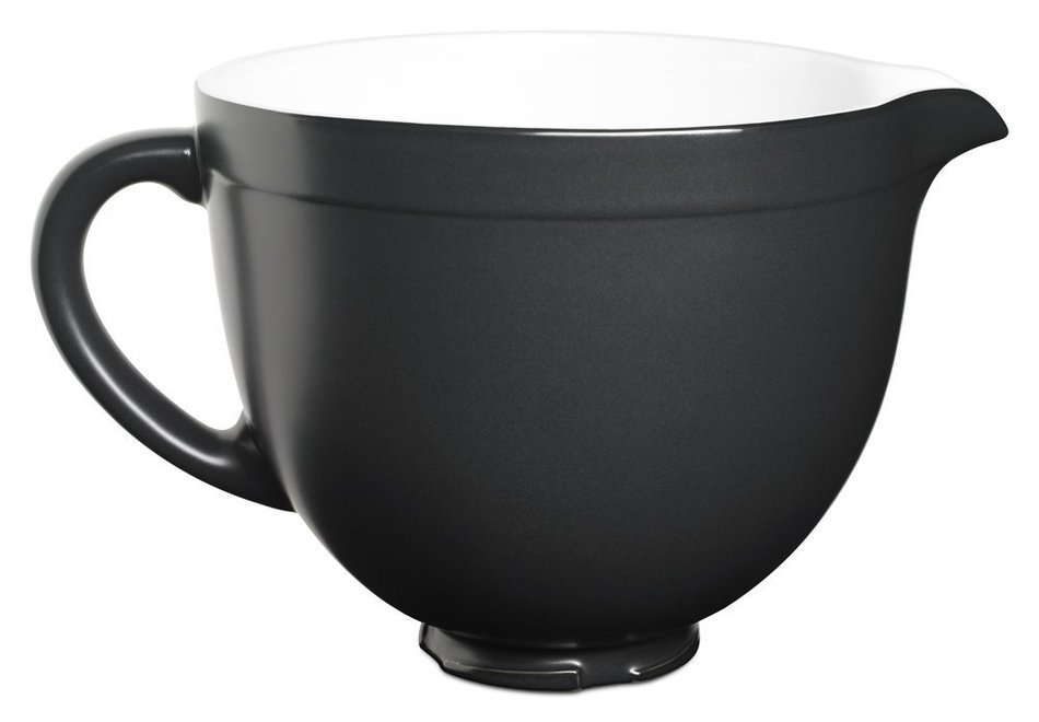KitchenAid KSMCB5LW 5-Qt. Tilt-Head Ceramic Bowl - White Chocolate N2