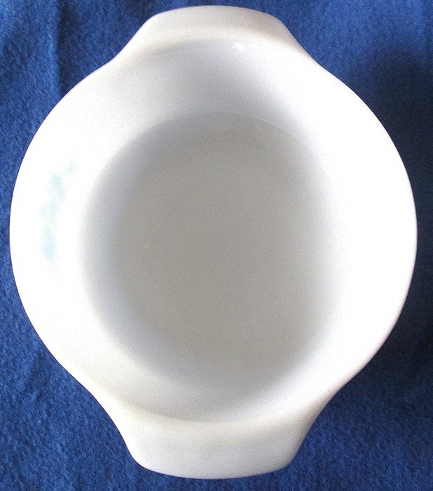 Anchor Hocking Fire King 1 Quart Casserole Blue Corn Flower #436 - 7-1/2" (NO LID)