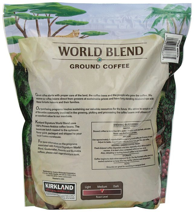 Kirkland Signature Ground Coffee Medium Roast, 40 ounce