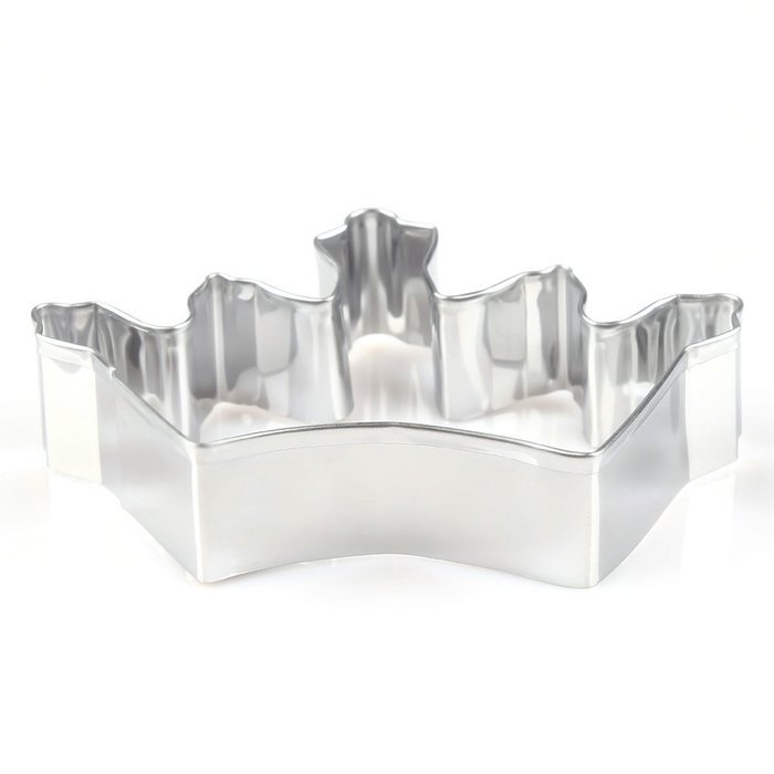 Crown Cookie Mold Stainless Steel Cookie Cutter Biscuit Mold Sets Cooking Tools N3