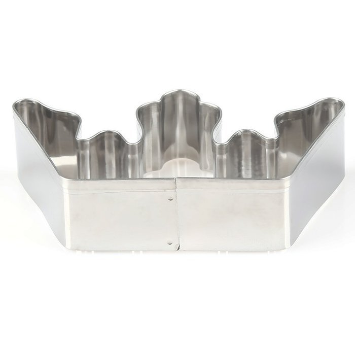 Crown Cookie Mold Stainless Steel Cookie Cutter Biscuit Mold Sets Cooking Tools N4