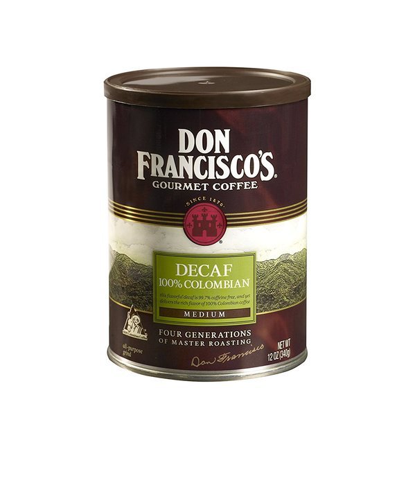 Don Francisco Decaf 100% Colombian Coffee, 12 Ounce Can