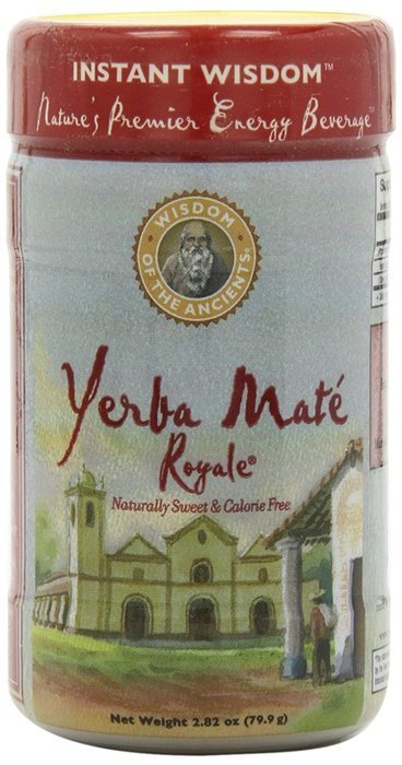 Wisdom of the Ancients Yerba Mate Royale Tea, Instant, 2.82 Ounce (Pack of 4) N3
