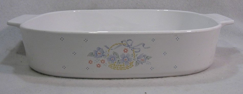 Corning Country Cornflower A-10-b 2.5 Quart Casserole