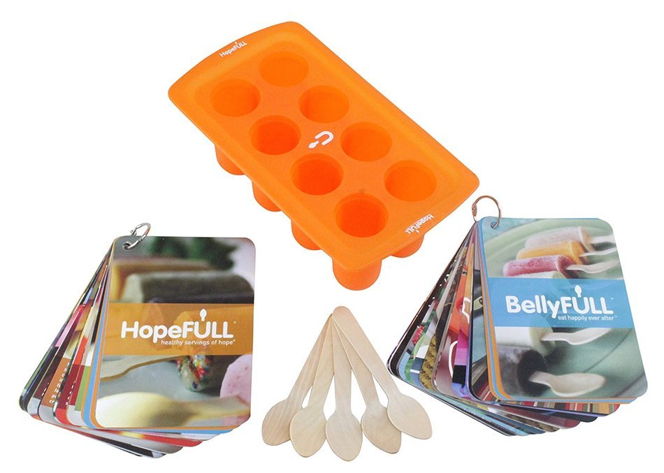 HopeFULL Silicone Popsicle/Ice/Cake Mold Tray & Combo Kit
